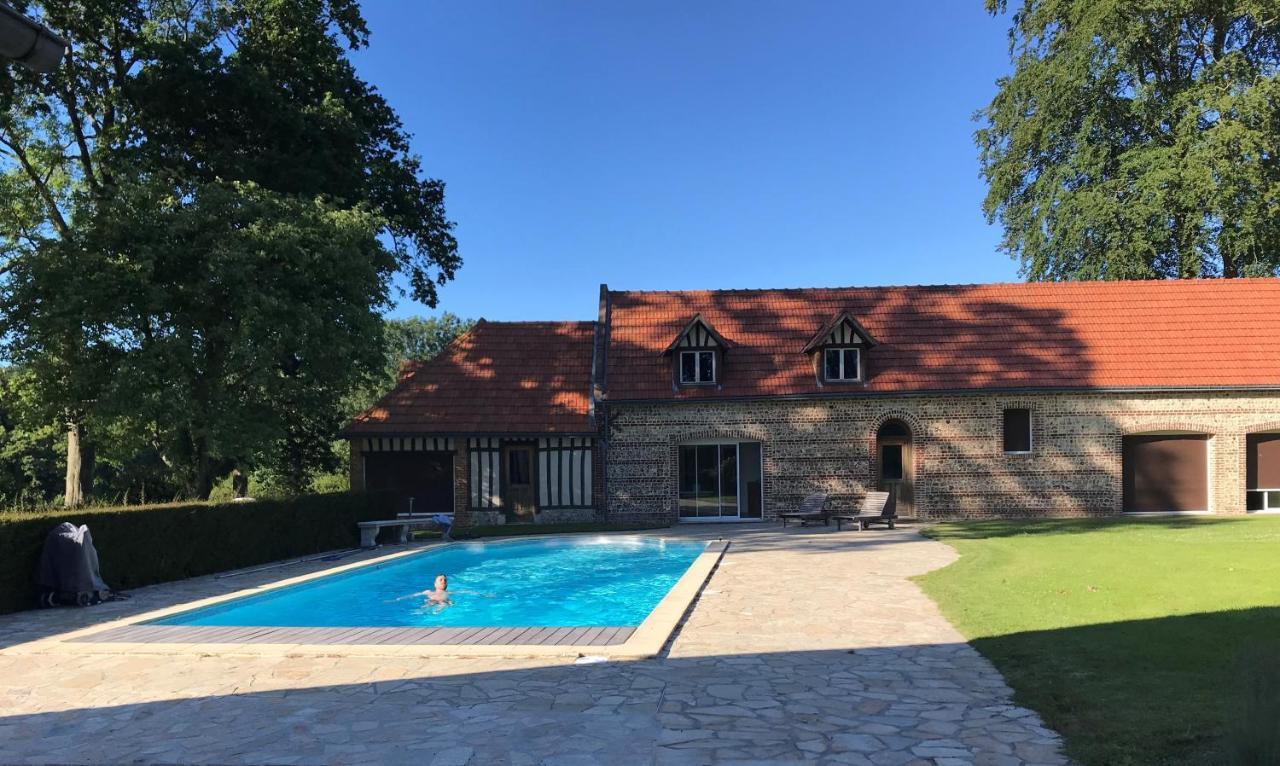 Clos Celeste - Campagne D Etretat Avec Piscine Et Spa - Adults Only Écrainville Exterior foto
