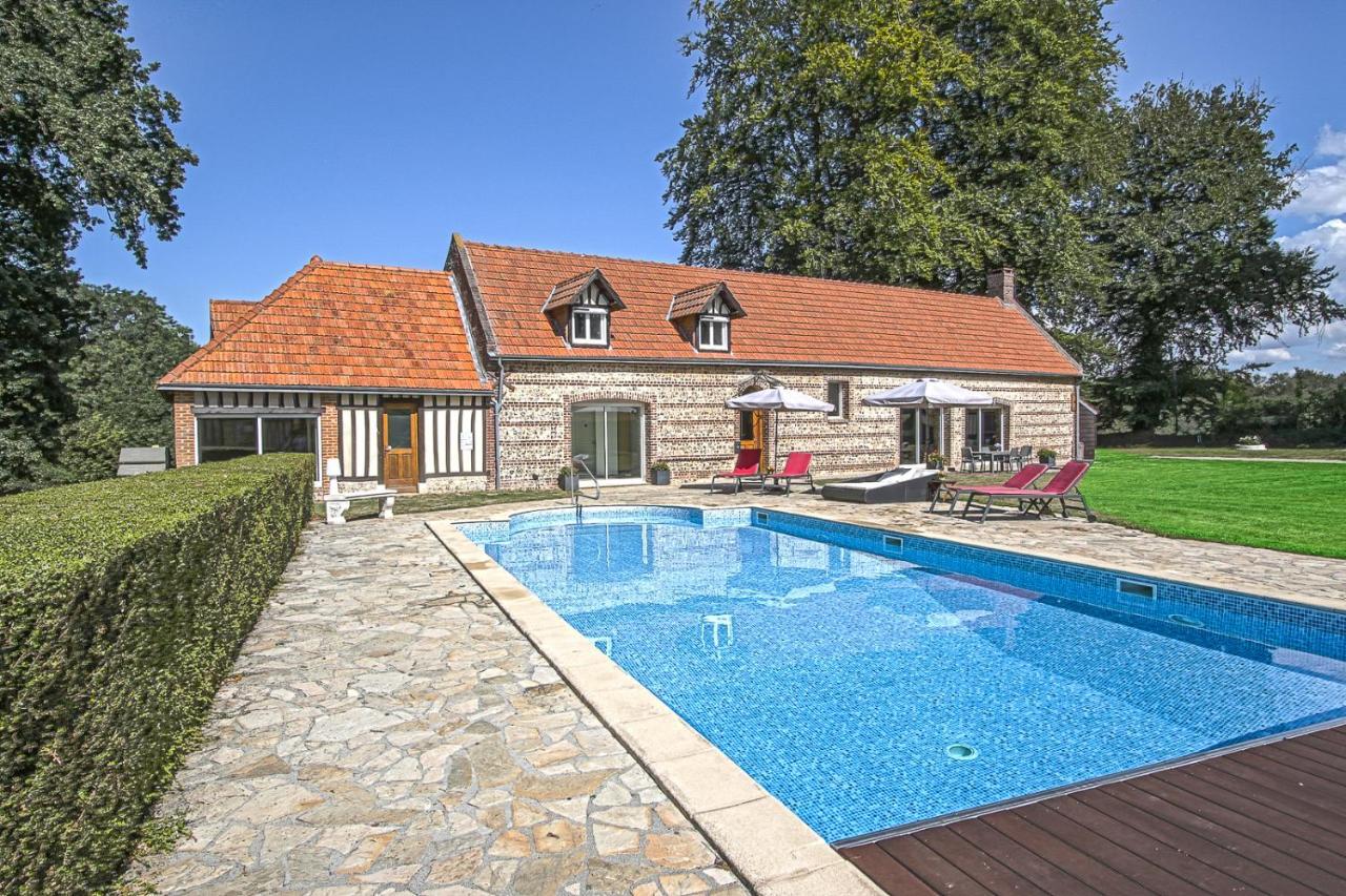 Clos Celeste - Campagne D Etretat Avec Piscine Et Spa - Adults Only Écrainville Exterior foto