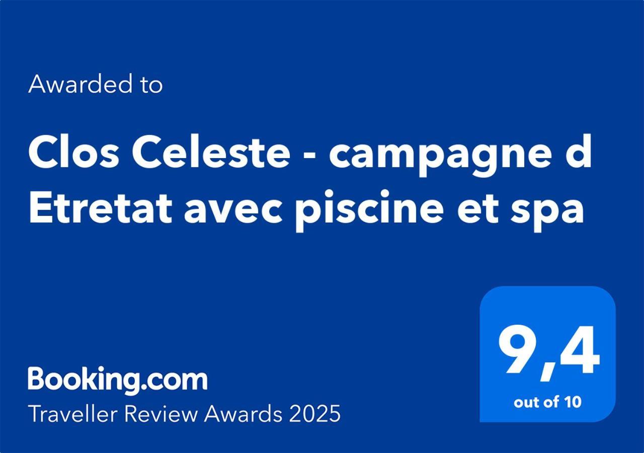 Clos Celeste - Campagne D Etretat Avec Piscine Et Spa - Adults Only Écrainville Exterior foto